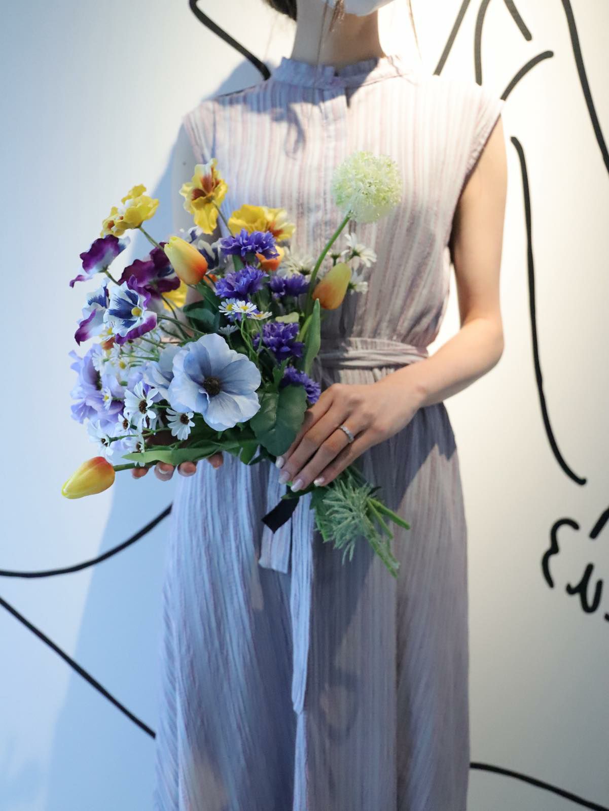 オリジナルブーケ (Blue/yellow) | DRESSY ONLINE[ドレシーオンライン 