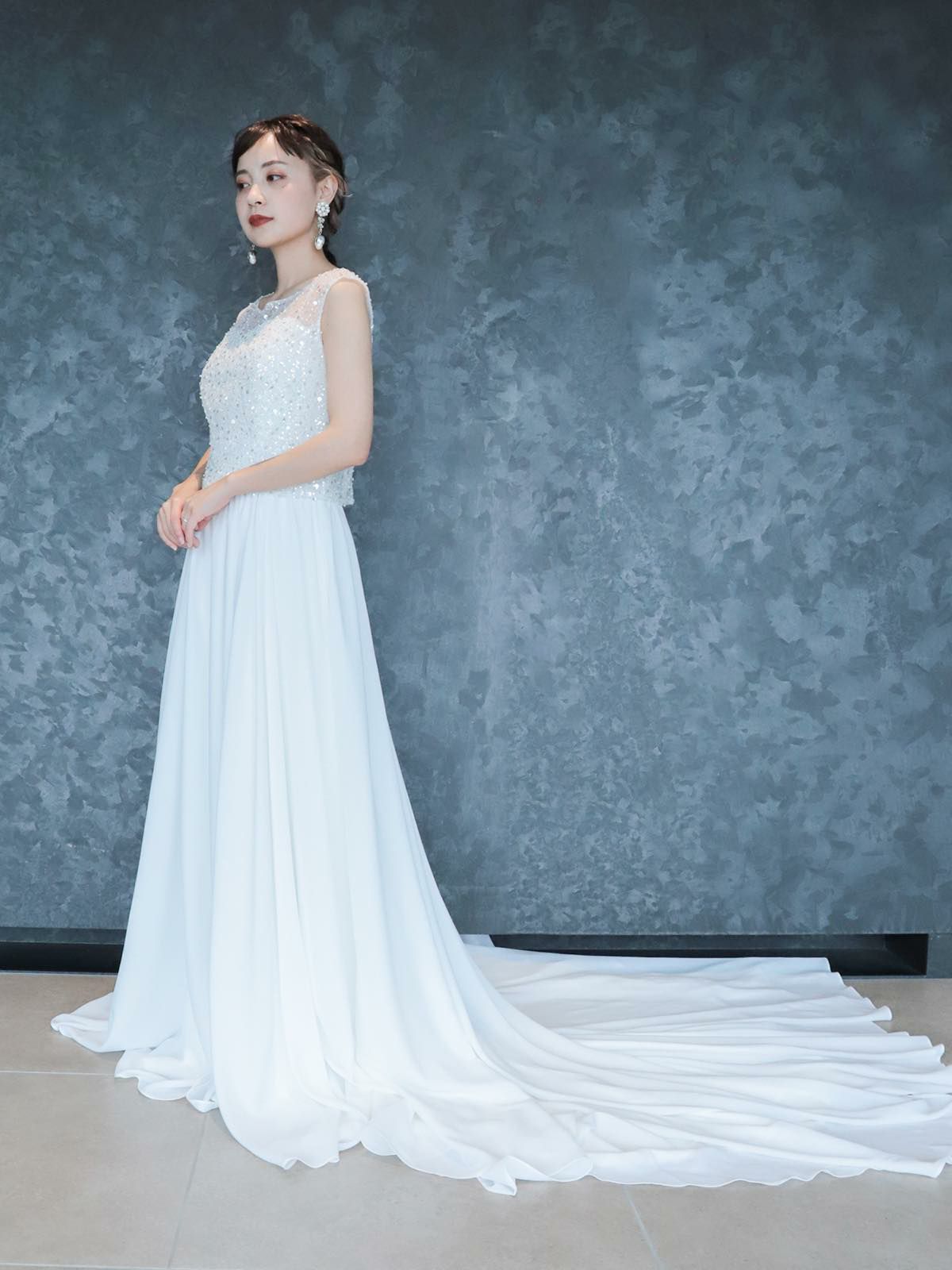 オリジナル ジョーゼットドレス〈PD-WDOR-71〉 | DRESSY ONLINE[ドレ  