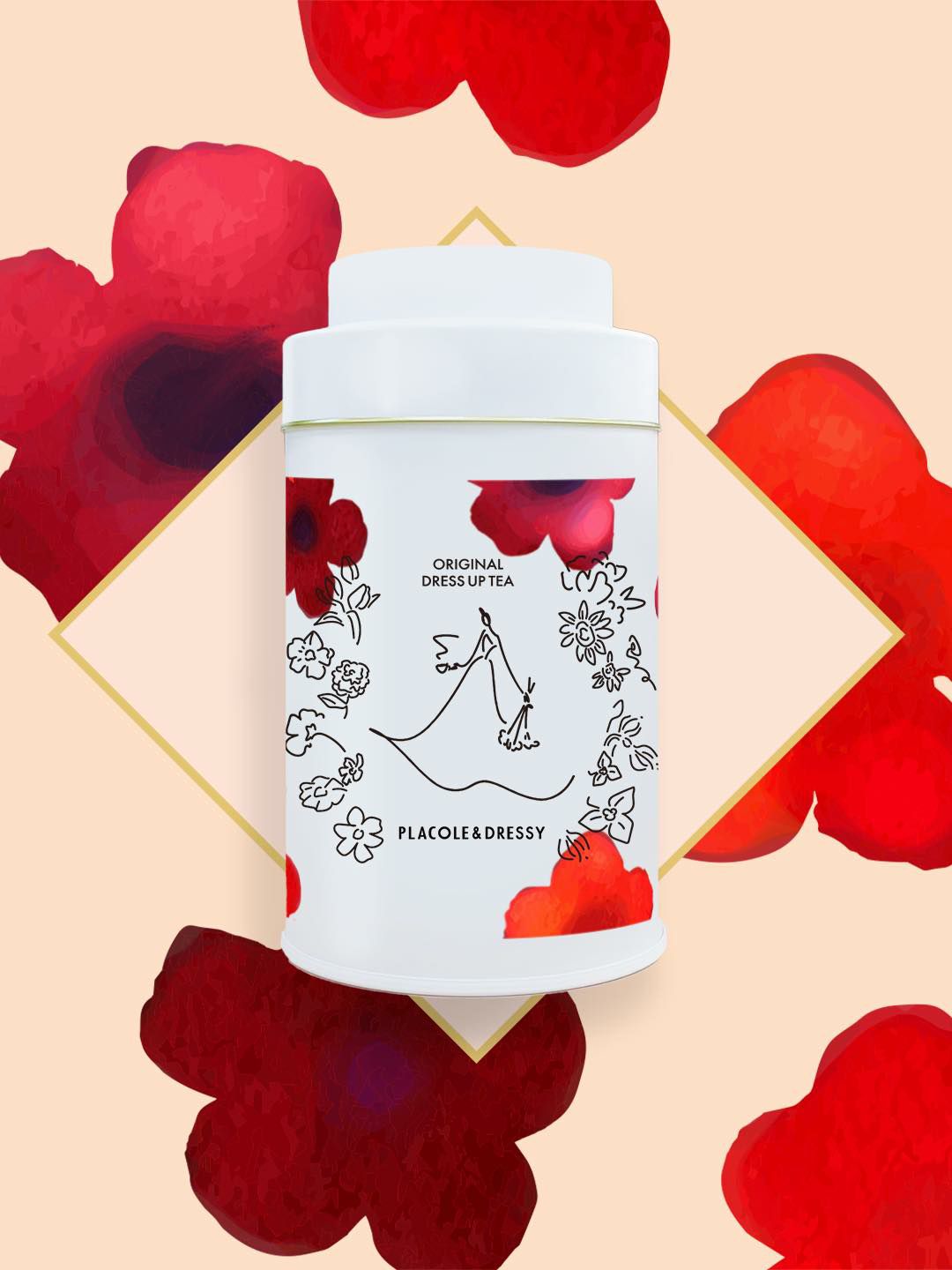 オリジナル缶入り 紅茶[red] (お好きな3種類のティーバッグ15個