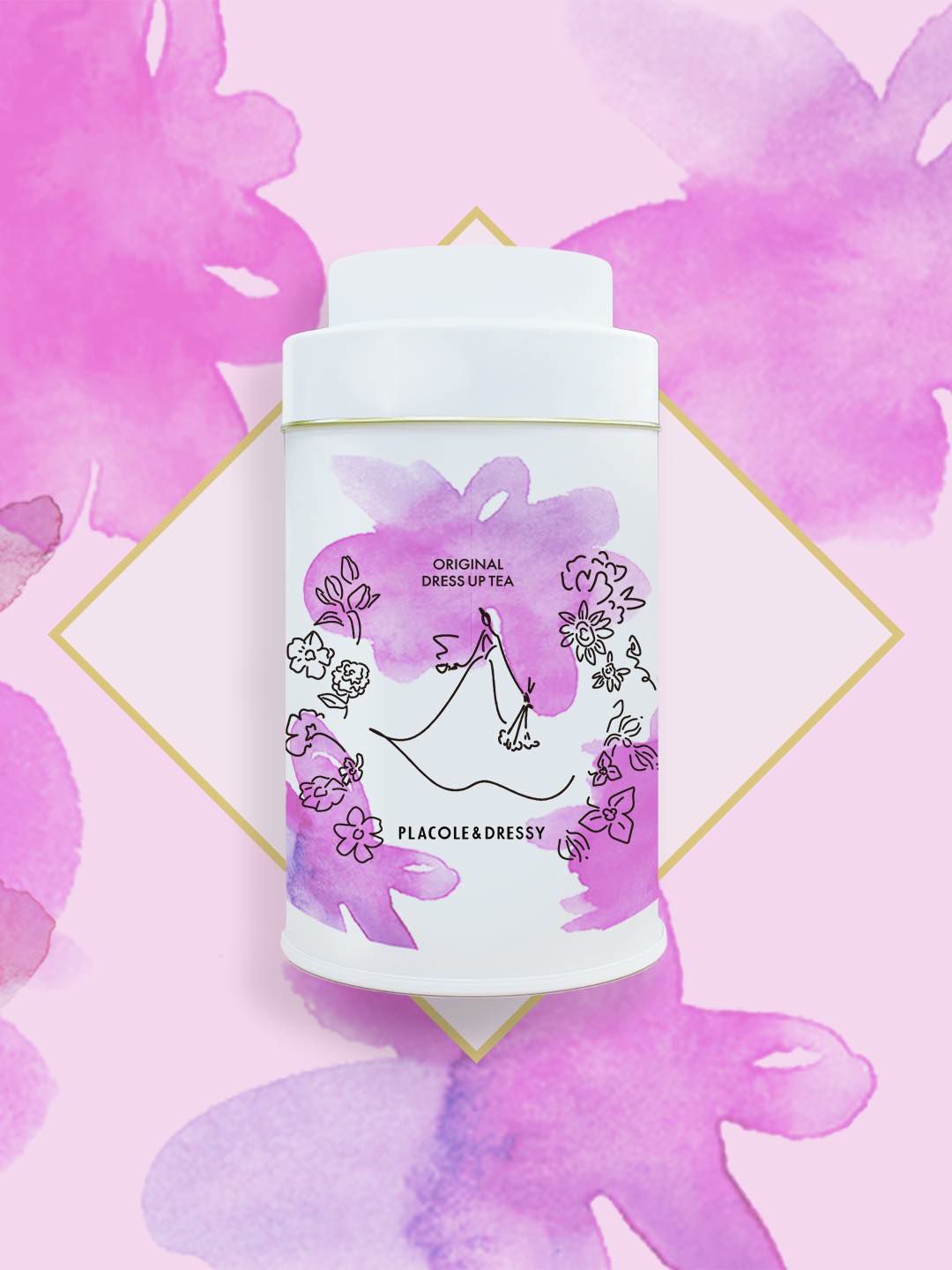 格安】体型カバー！お花に包まれる豪華なパープルドレス♡10月末まで  